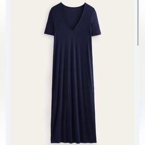 Boden Rib Jersey Midi T-Shirt Dress Size 6